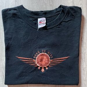 Born To Ride T Shirt Size Medium